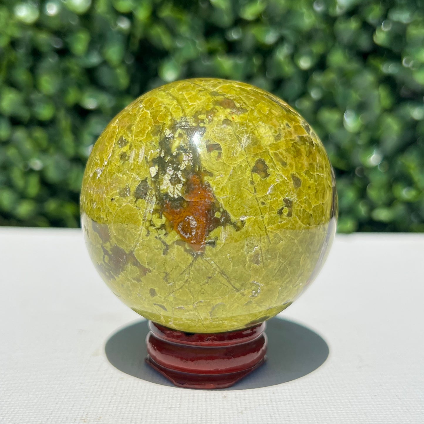 Kiwi Opal Sphere