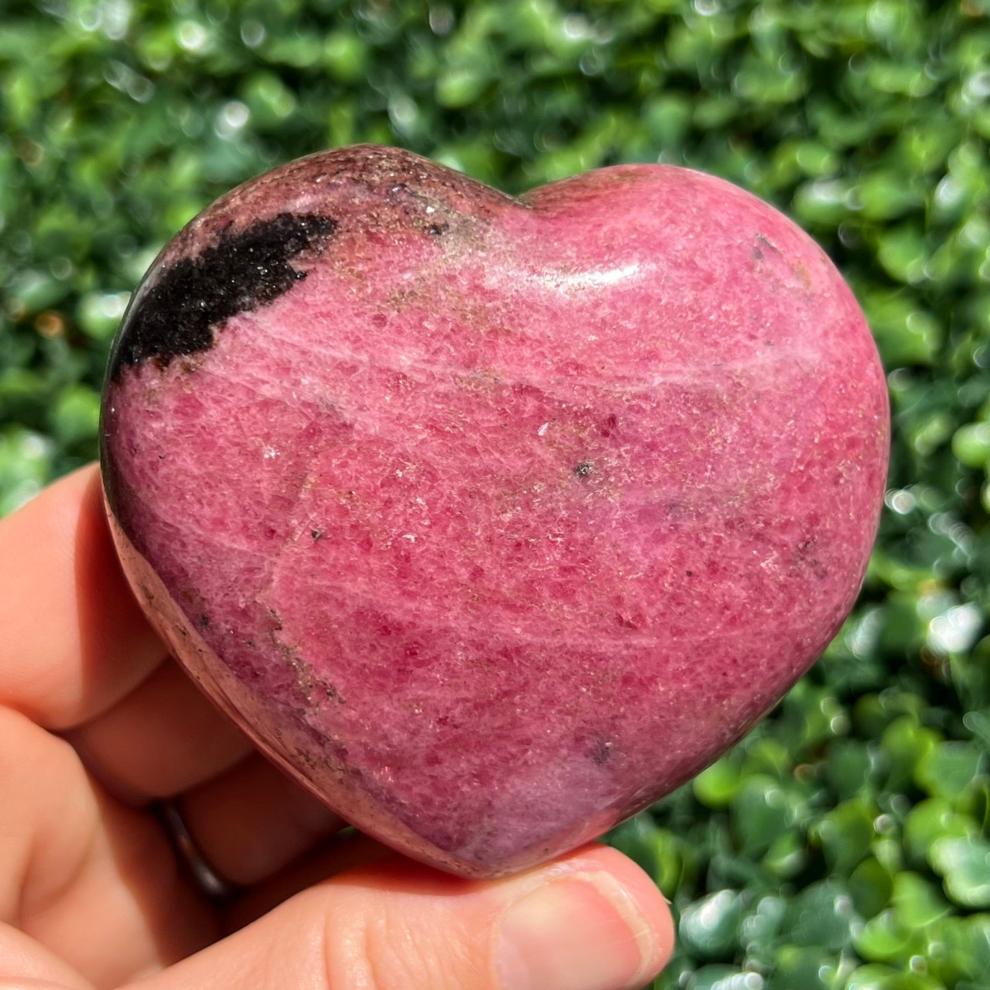 Rhodonite Heart