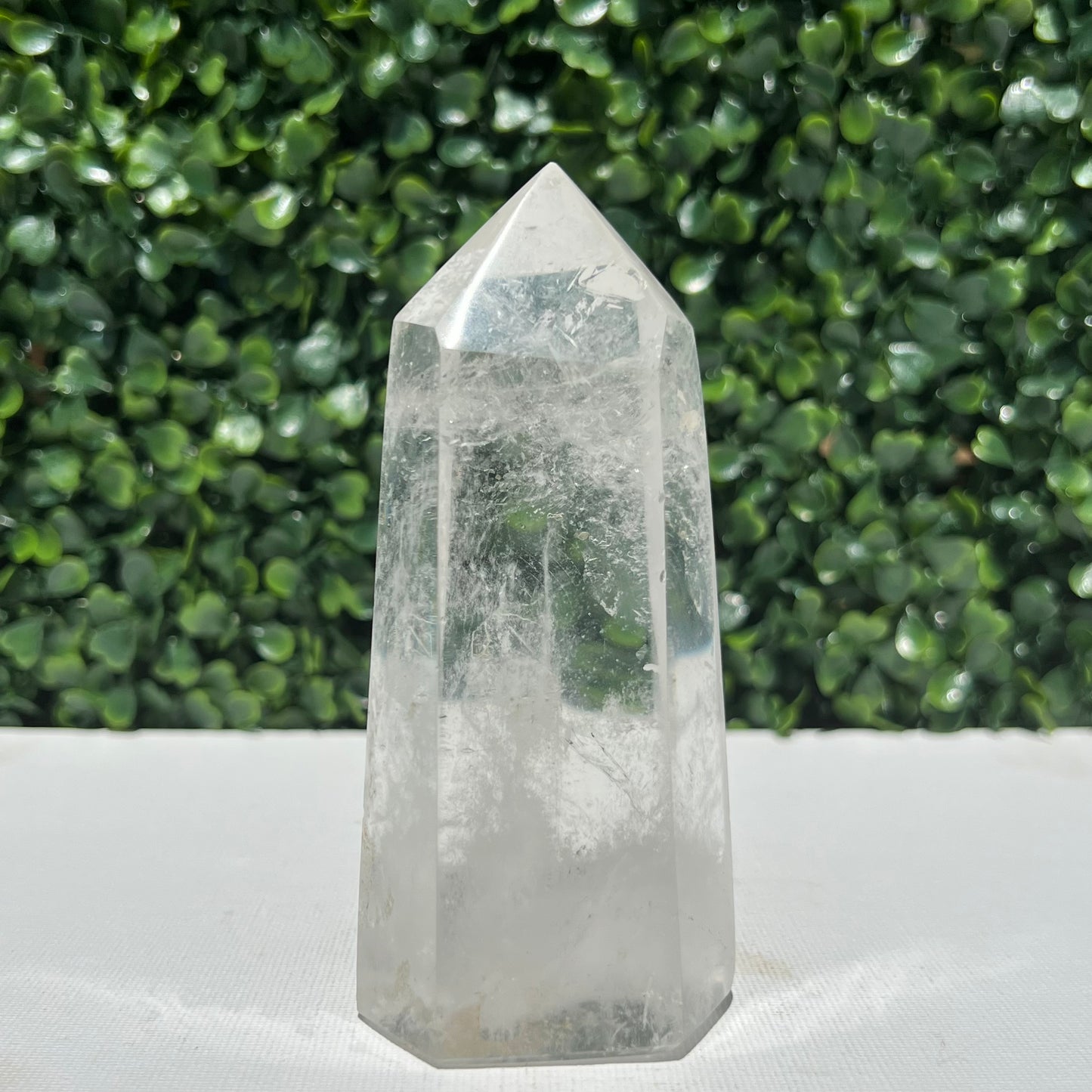 Clear Quartz Tower