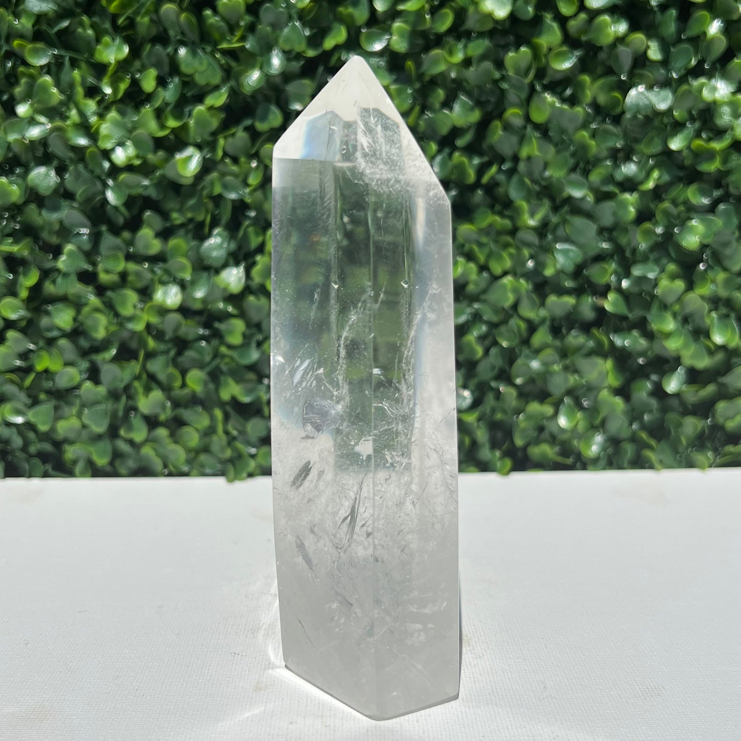 Clear Quartz Tower
