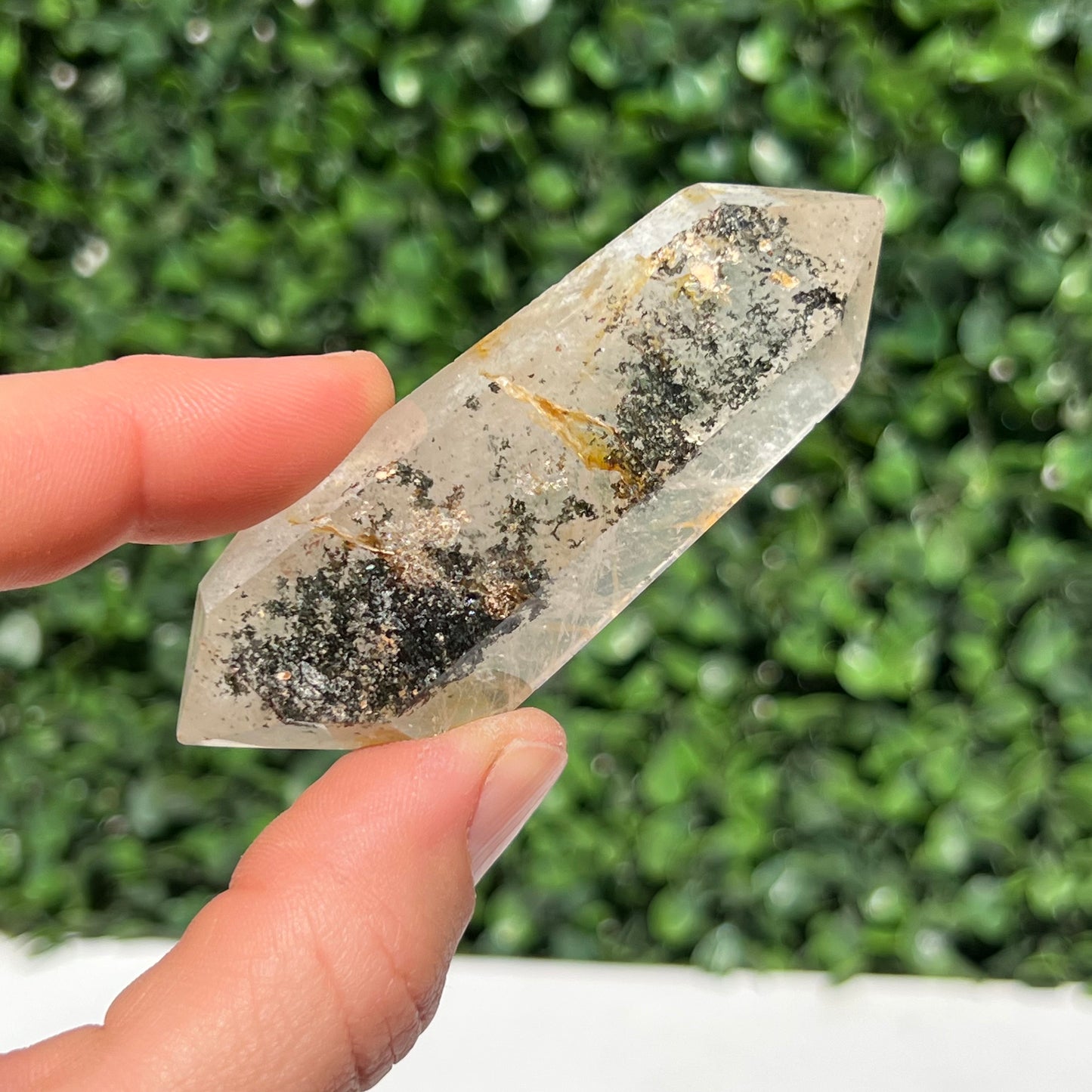 Included Clear Quartz DT