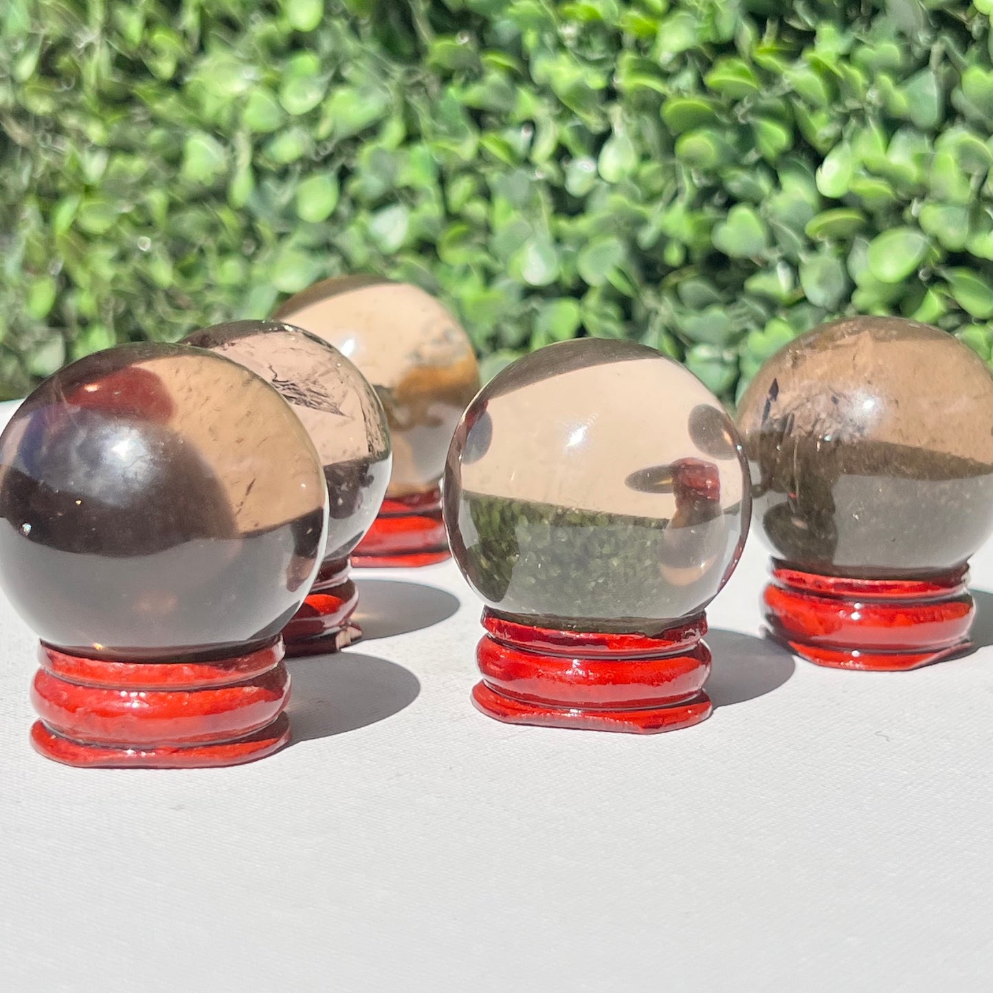 Smokey Quartz Sphere’s