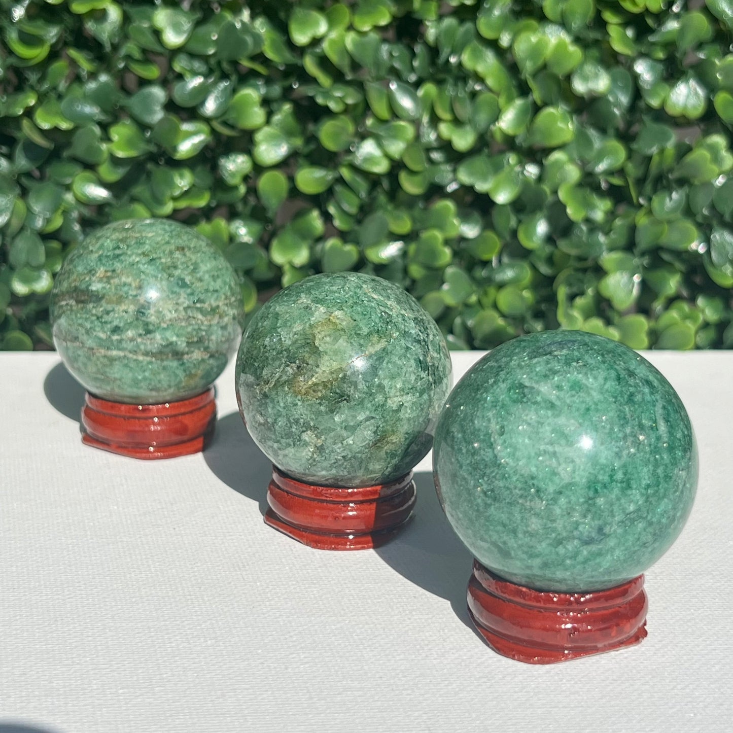 Tanzurine Quartz Crystal Sphere’s