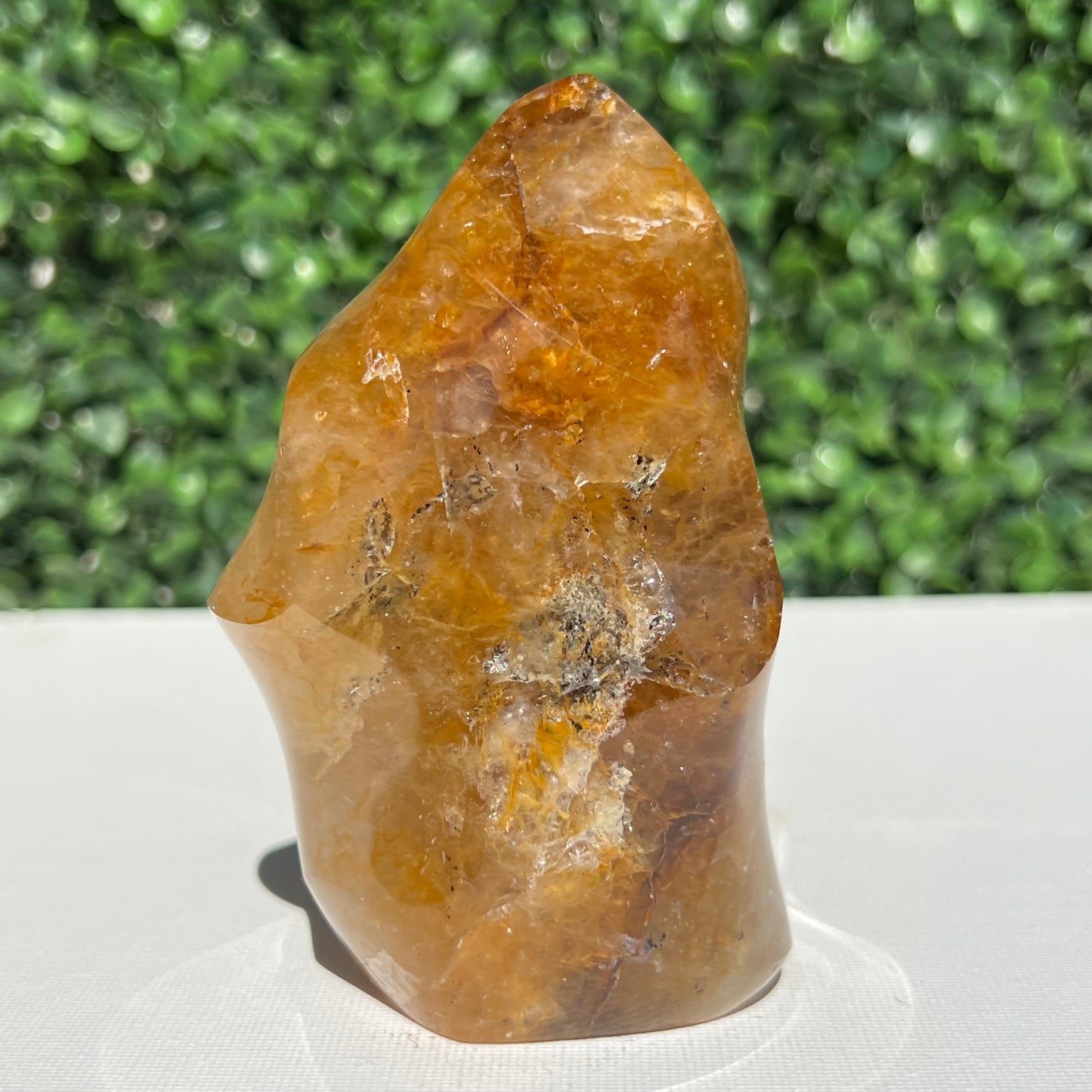 Golden Healer Quartz Flame
