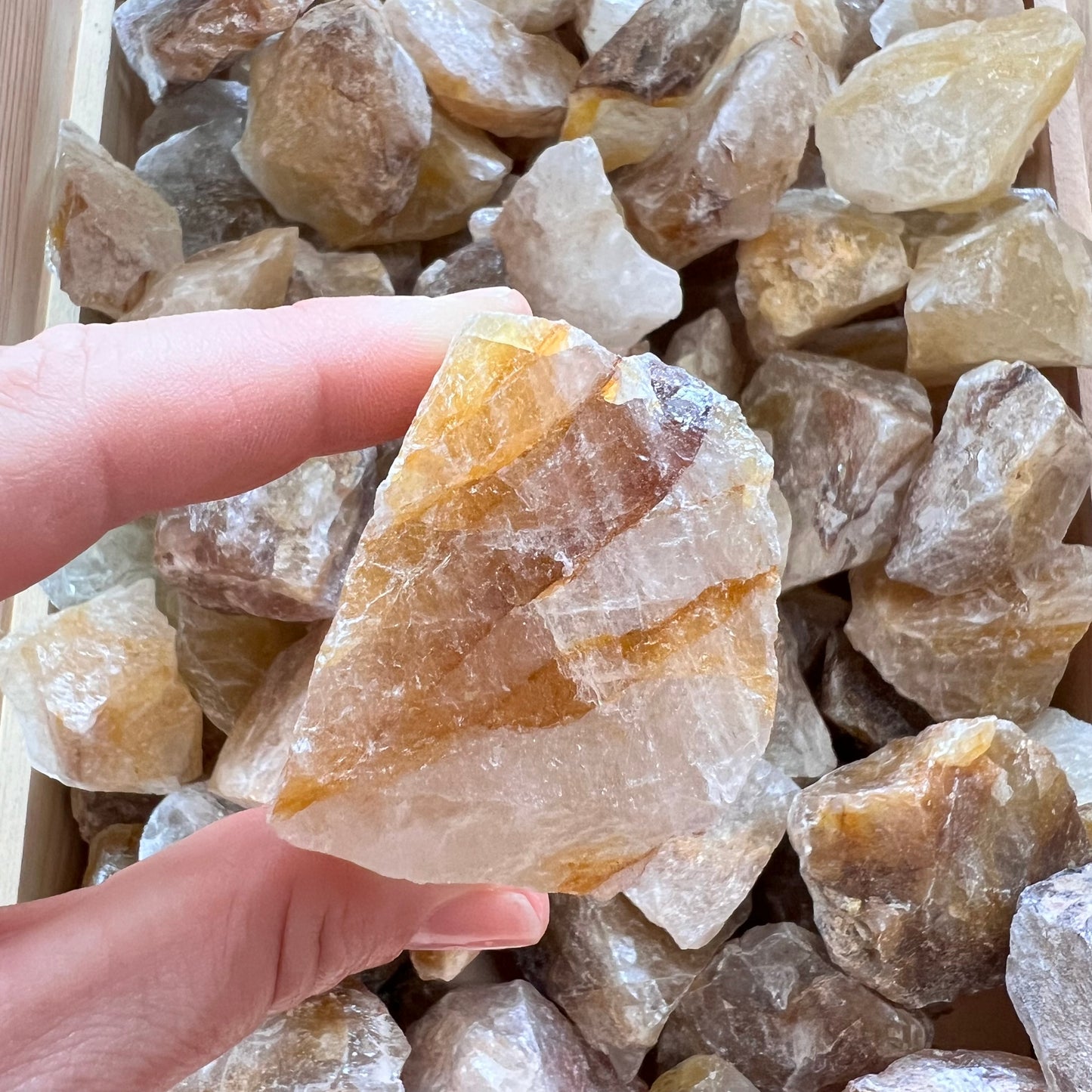 Golden Healer Quartz Rough