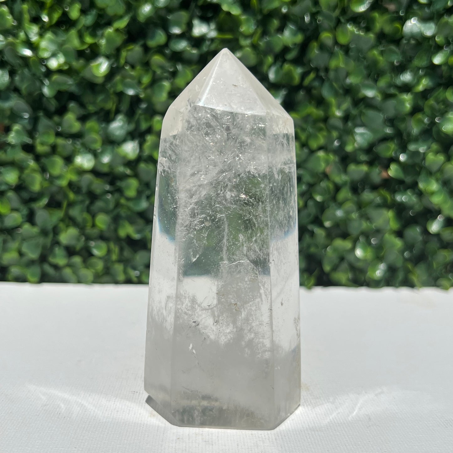Clear Quartz Tower