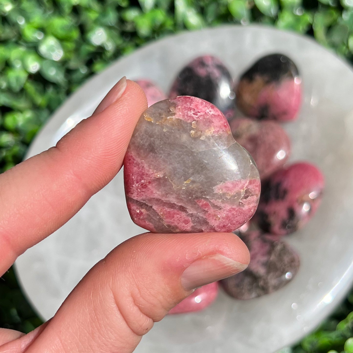 Rhodonite Heart’s Small