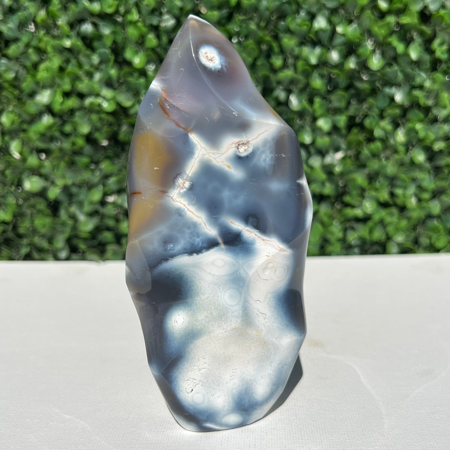 Orca Agate Flame