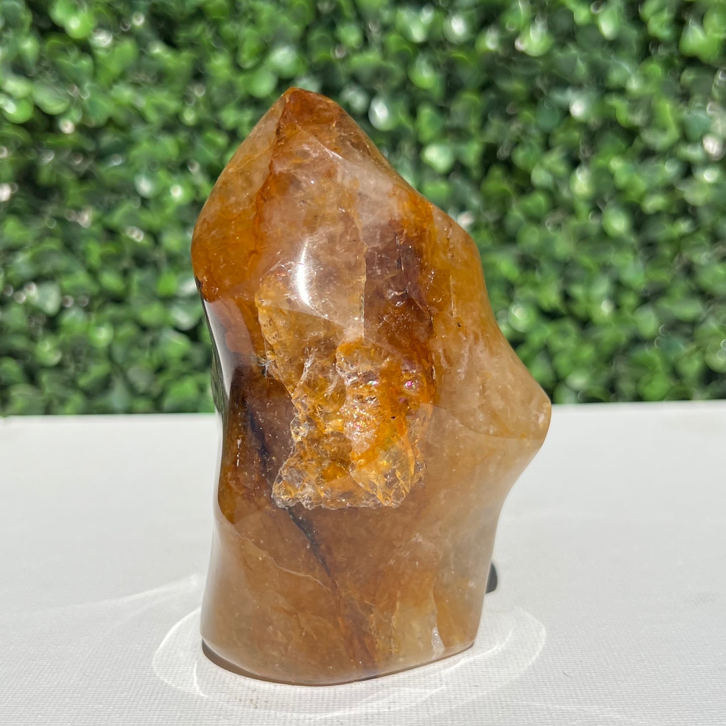 Golden Healer Quartz Flame