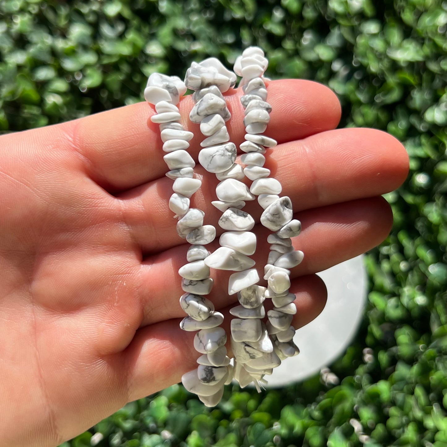 Howlite Chip Bracelet’s