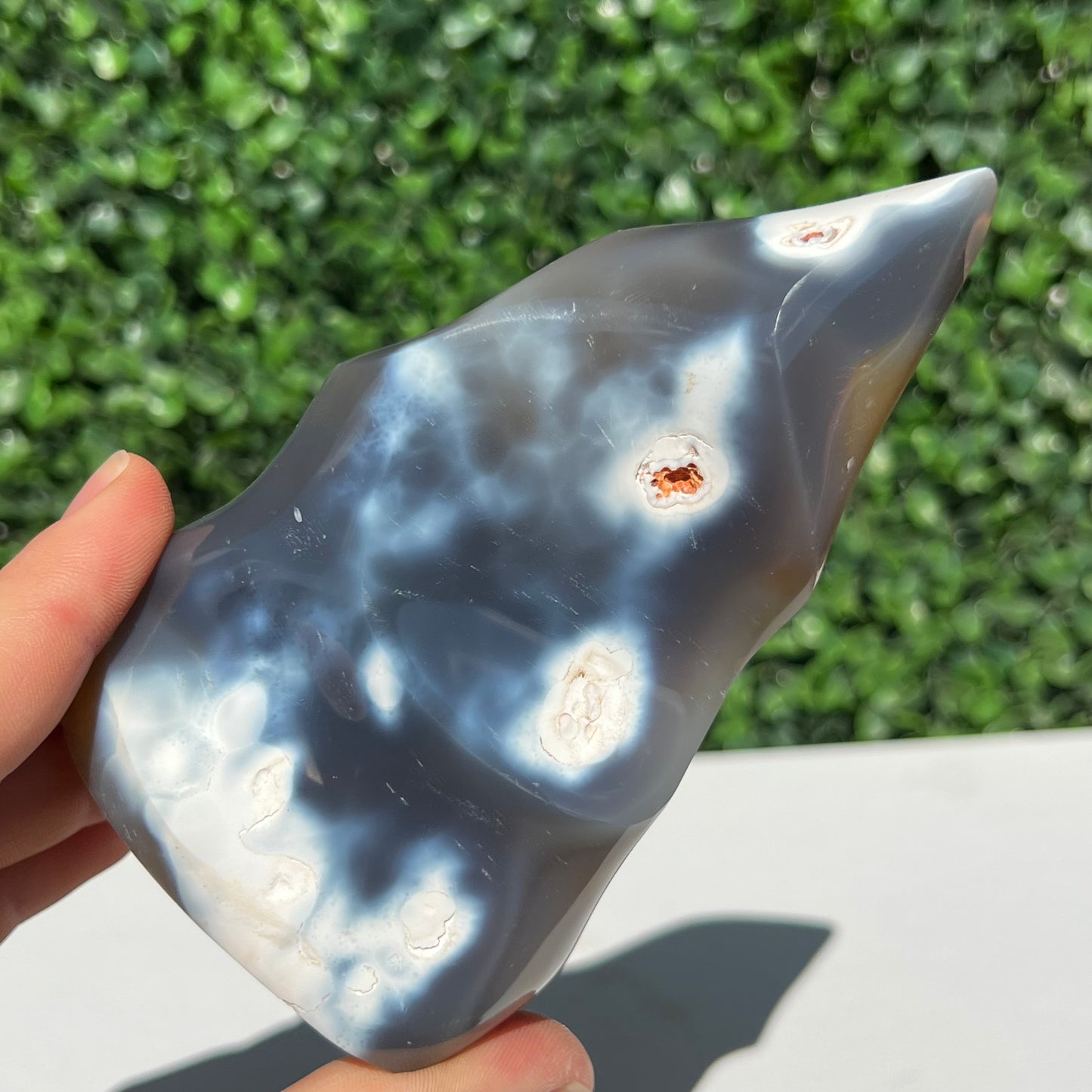 Orca Agate Flame