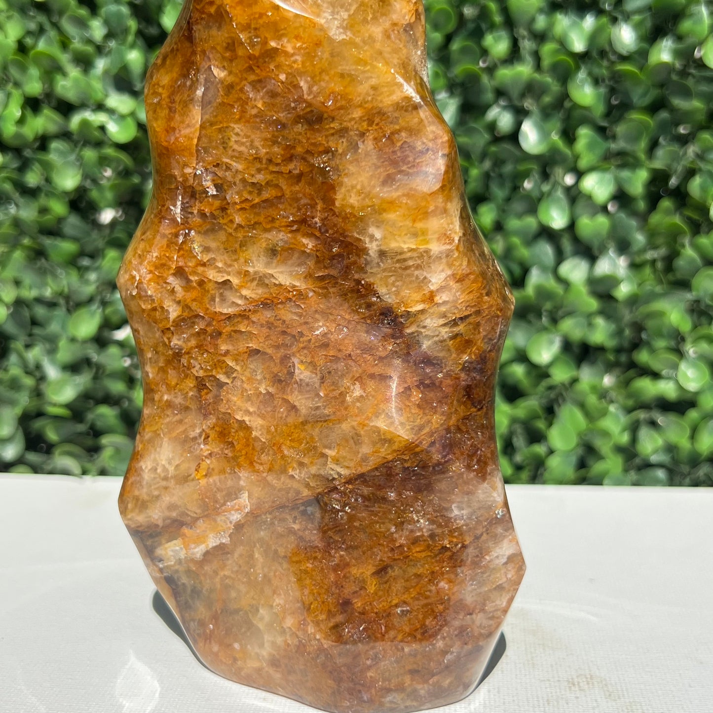 Golden Healer Quartz Flame