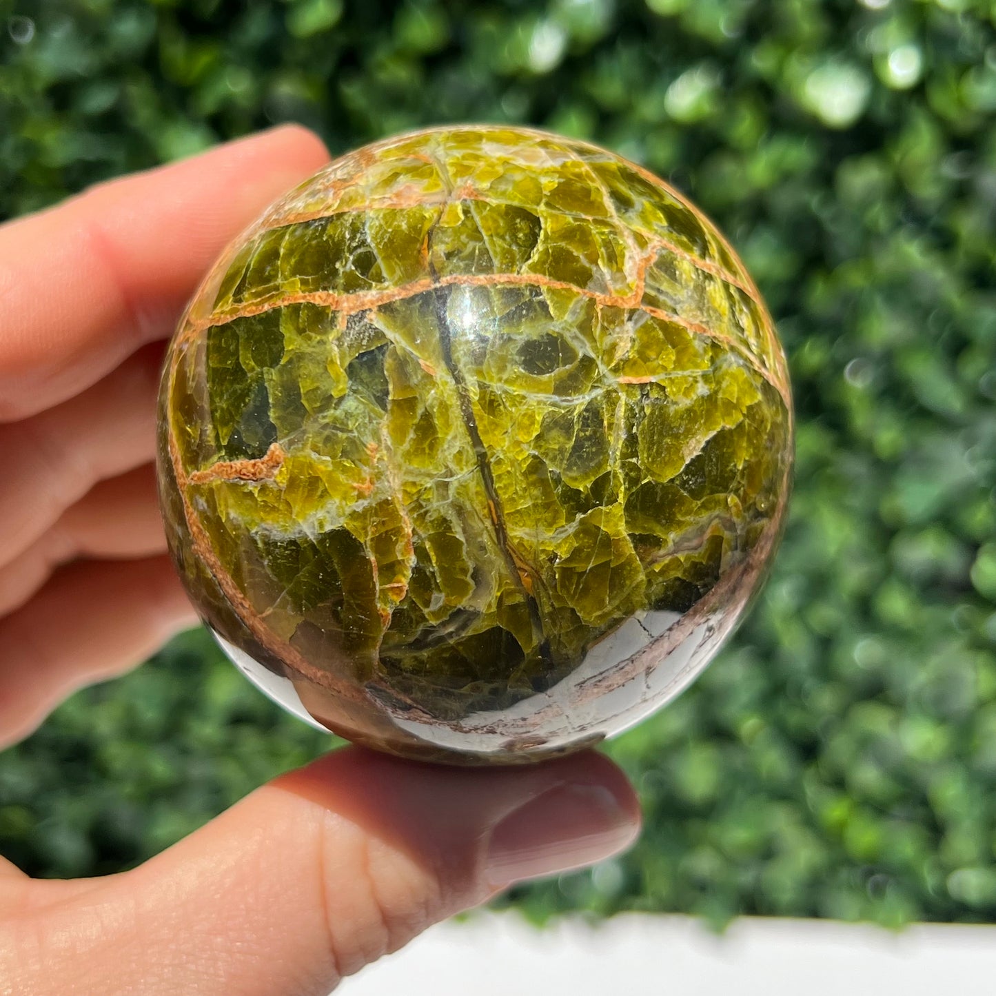 Kiwi Opal Sphere