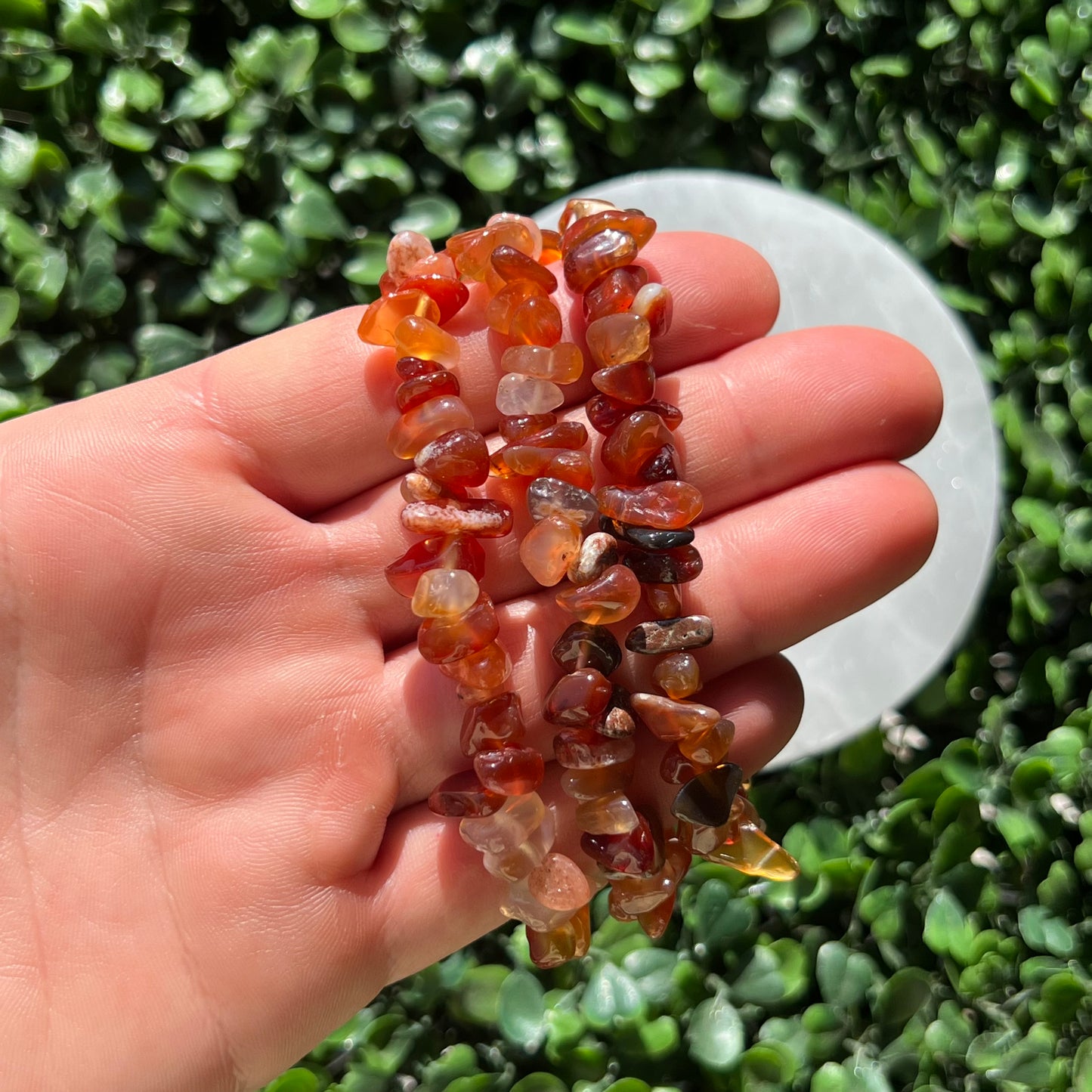 Carnelian Chip Bracelet’s