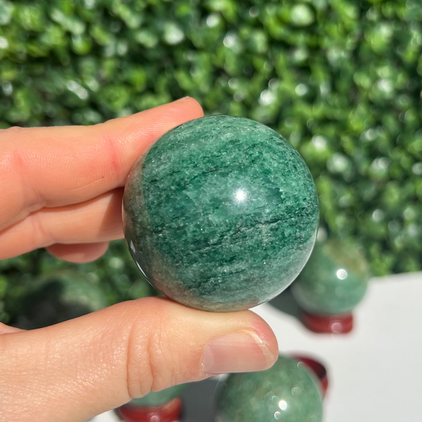 Tanzurine Quartz Crystal Sphere’s