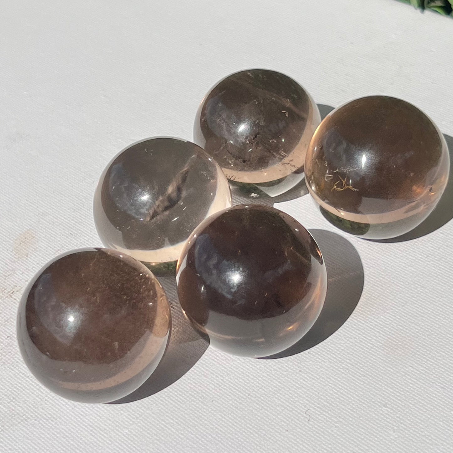 Smokey Quartz Sphere’s