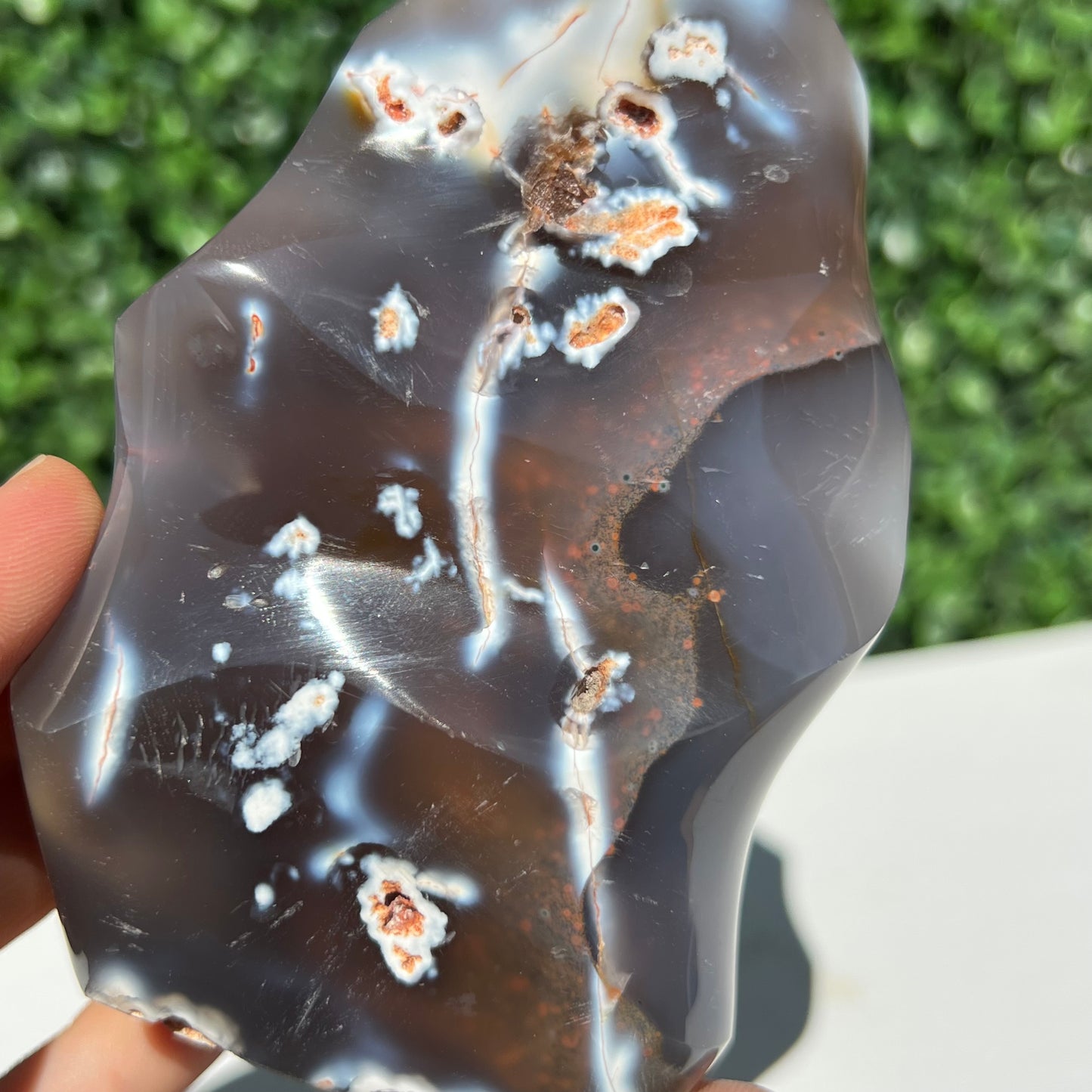 Orca Agate Flame