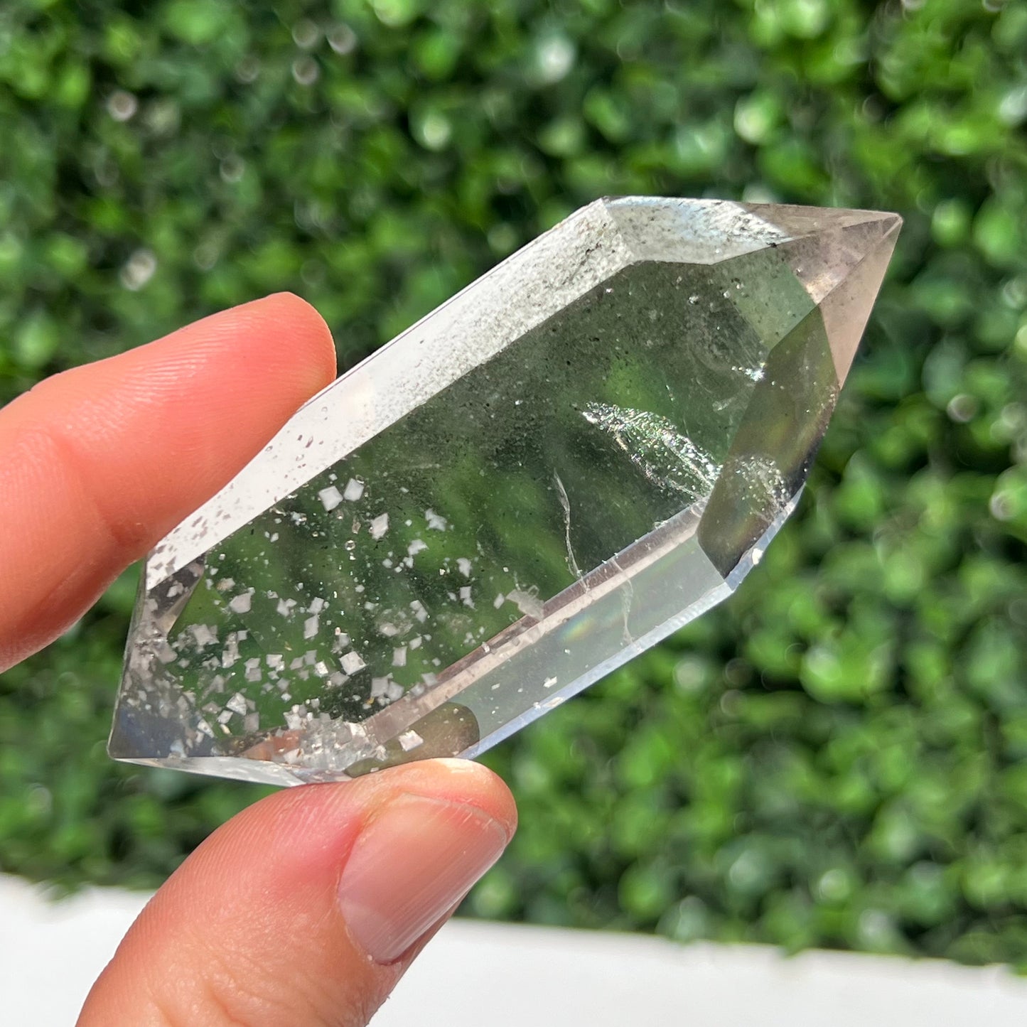 Included Clear Quartz DT