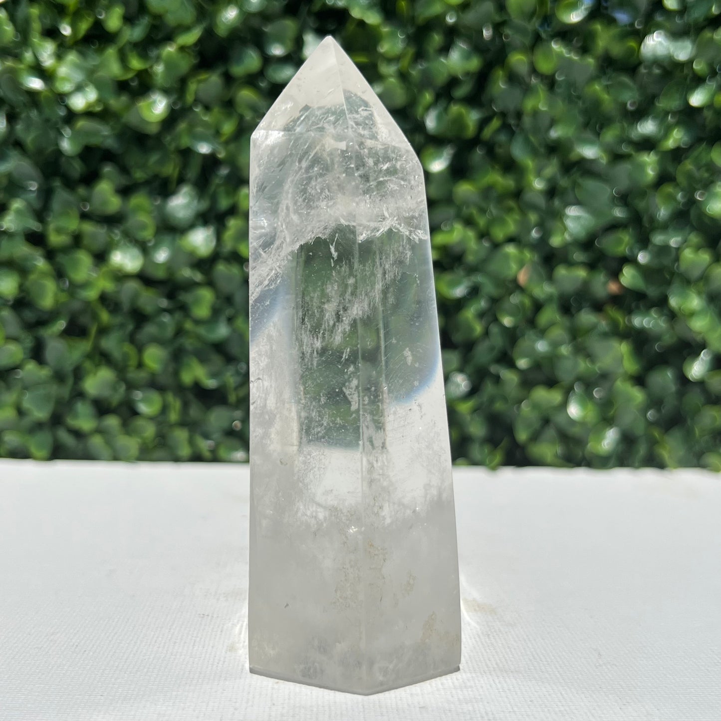 Clear Quartz Tower