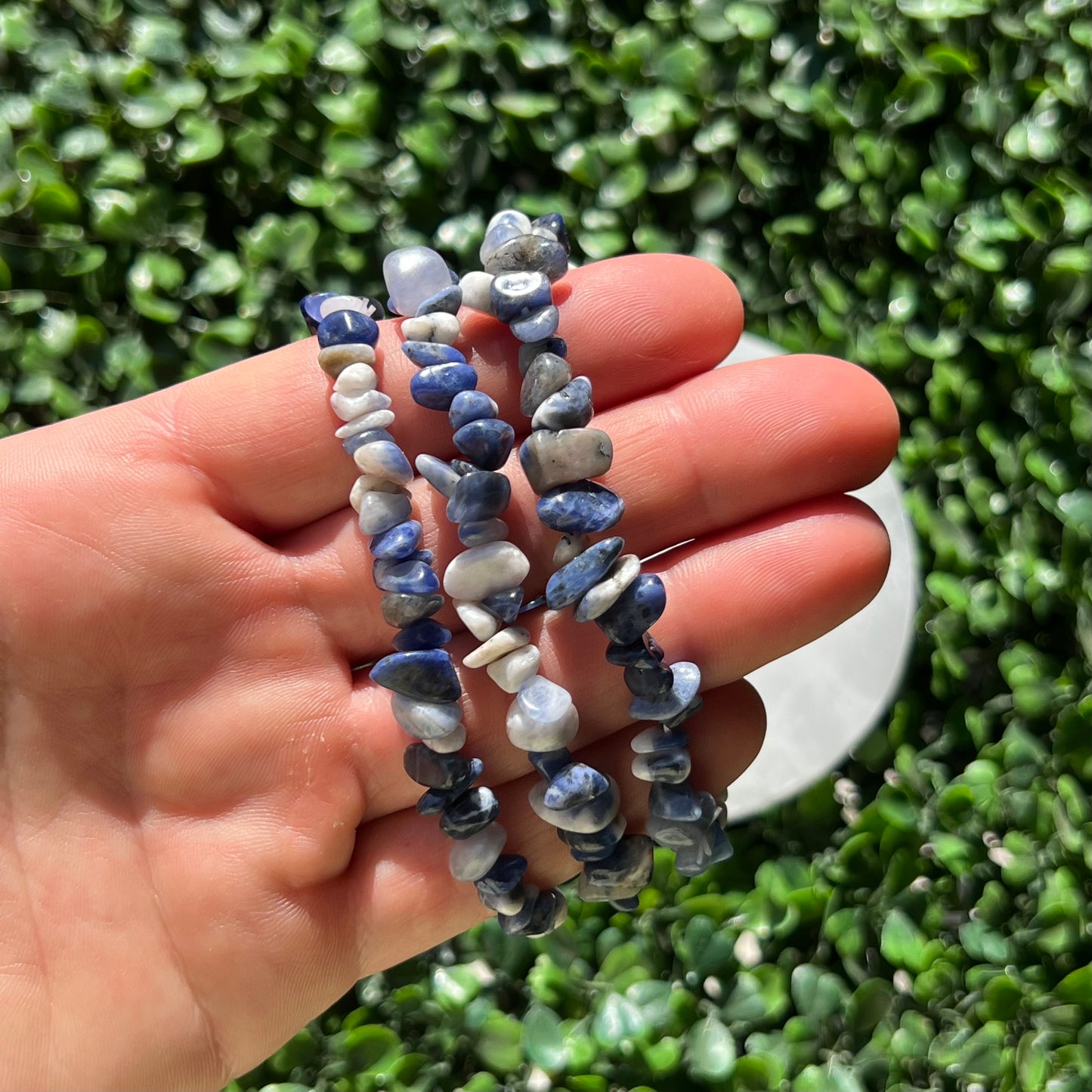Sodalite Chip Bracelet’s