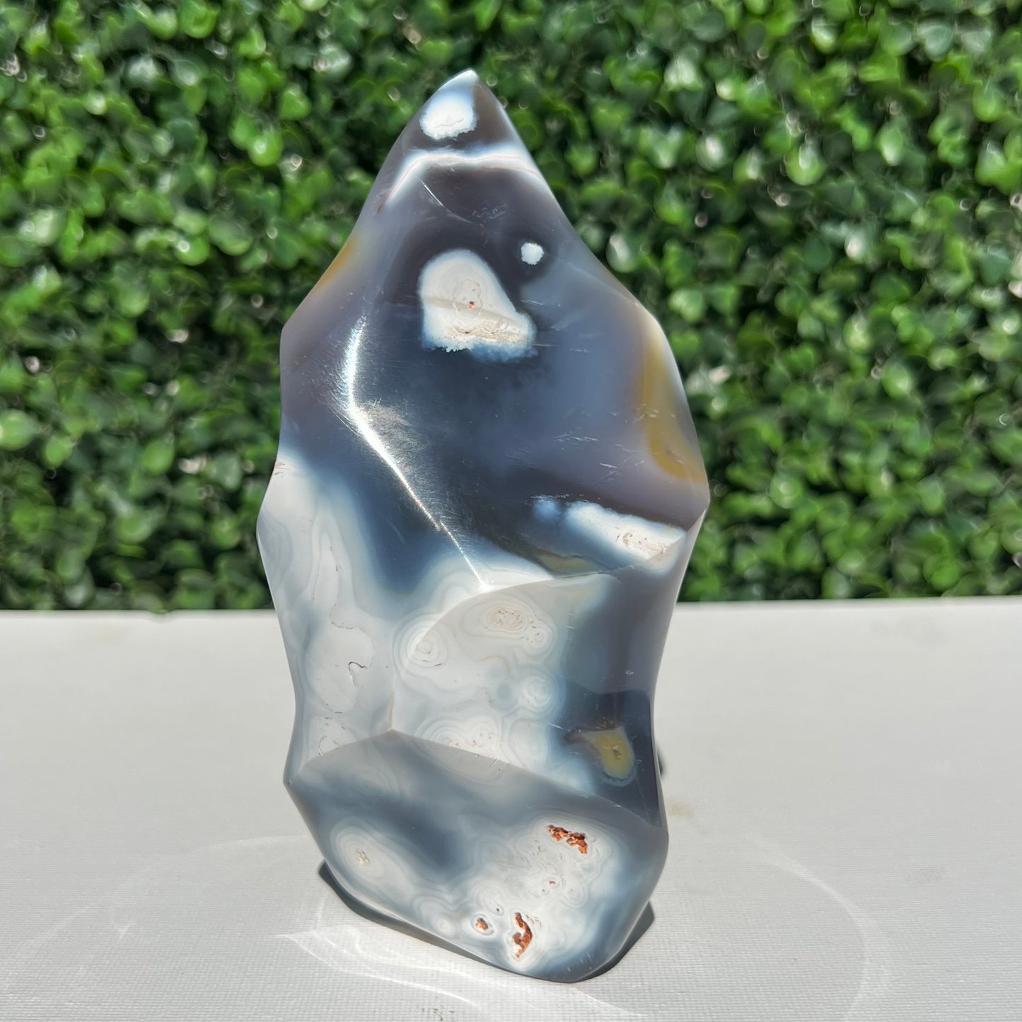 Orca Agate Flame