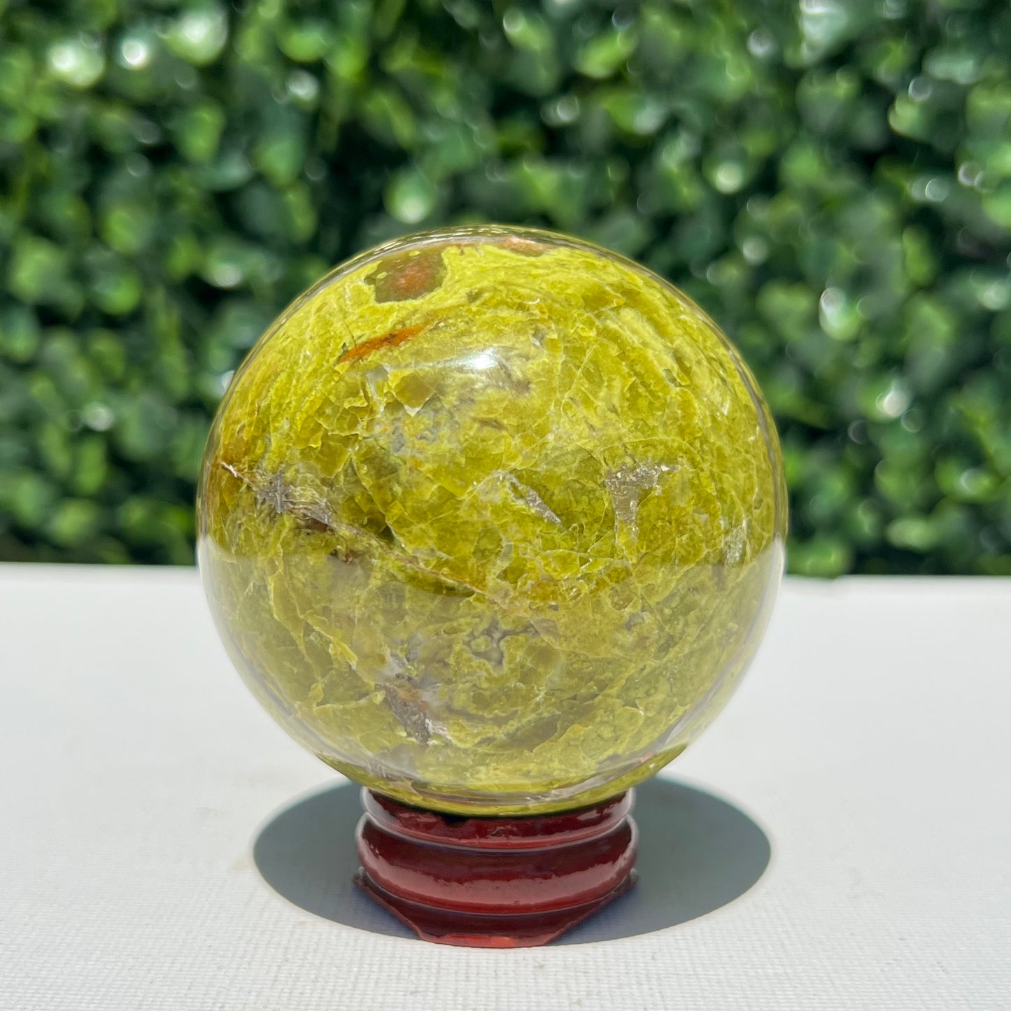 Kiwi Opal Sphere