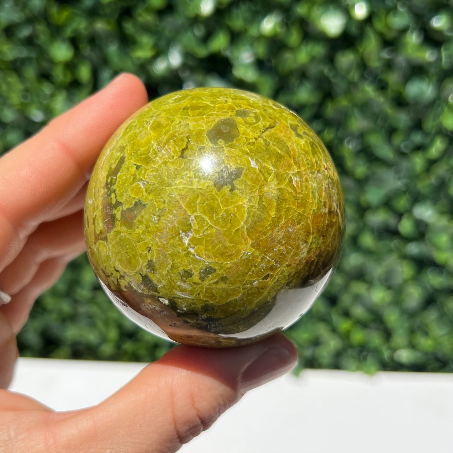 Kiwi Opal Sphere