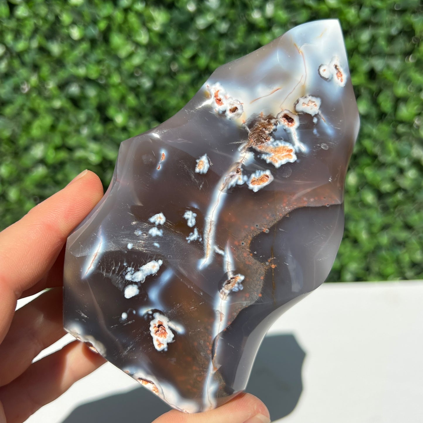 Orca Agate Flame