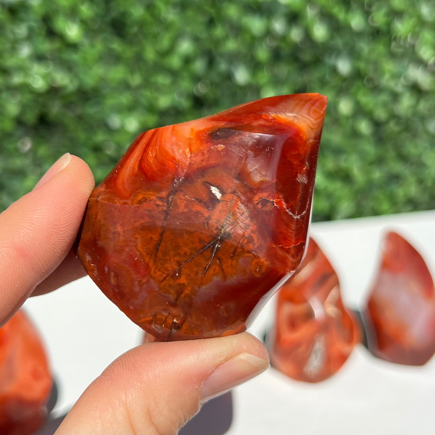 Carnelian Mini Flames