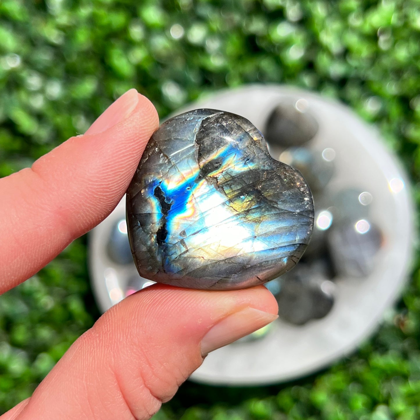Labradorite Heart’s Small