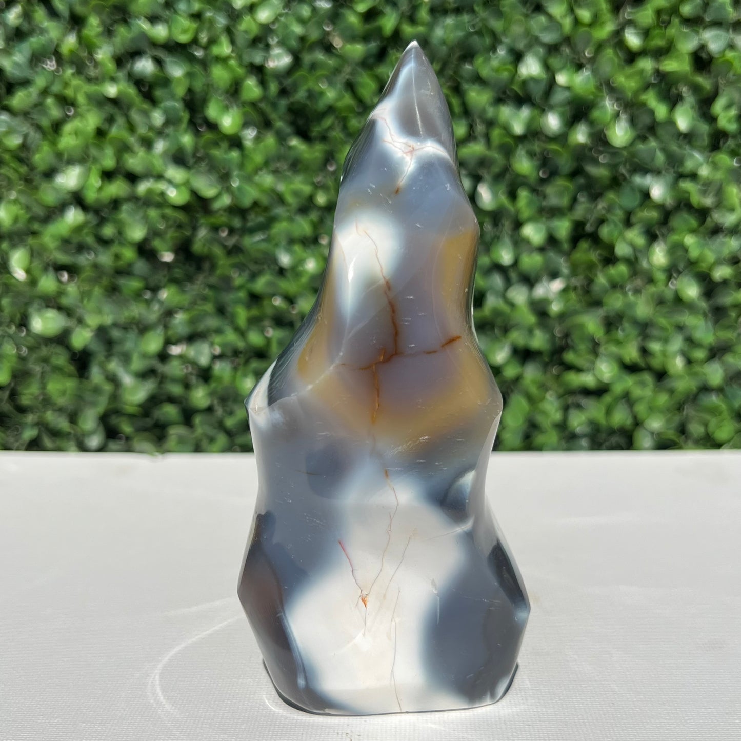 Orca Agate Flame