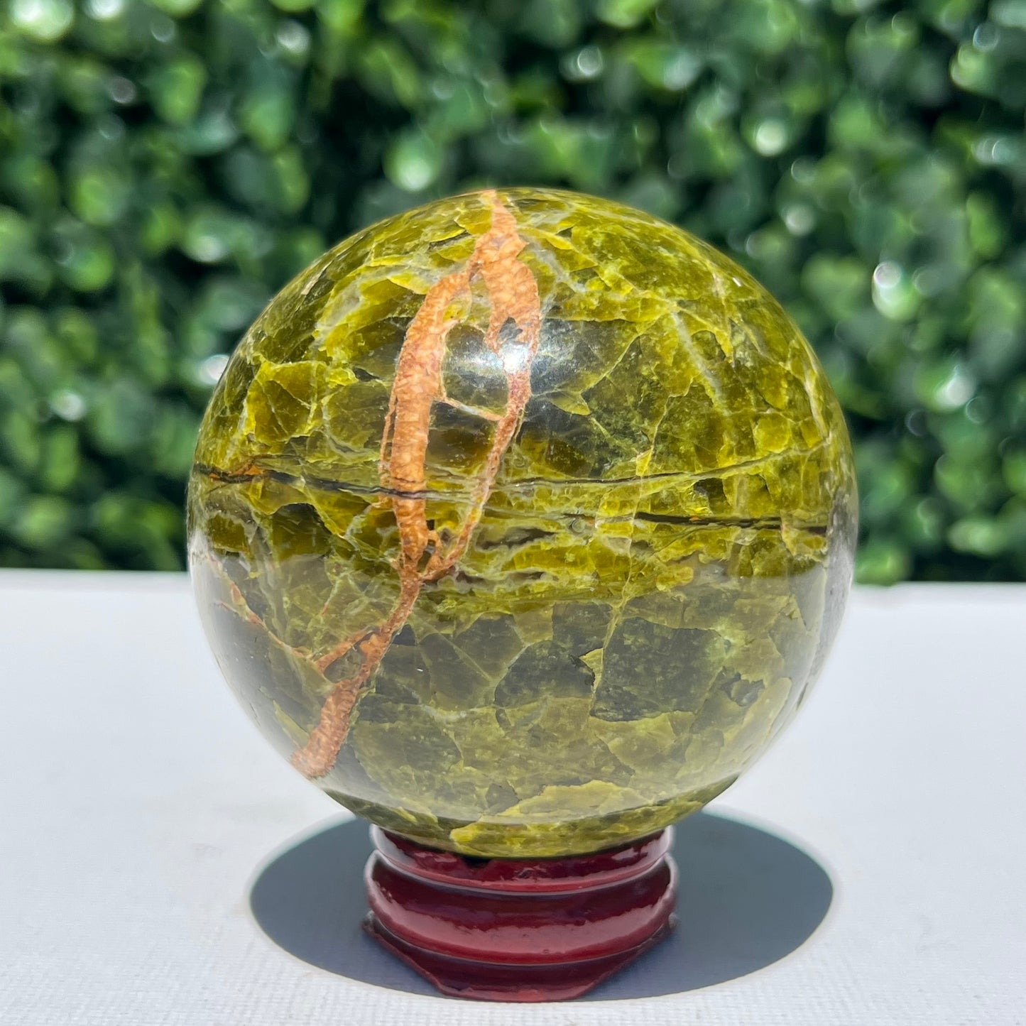 Kiwi Opal Sphere
