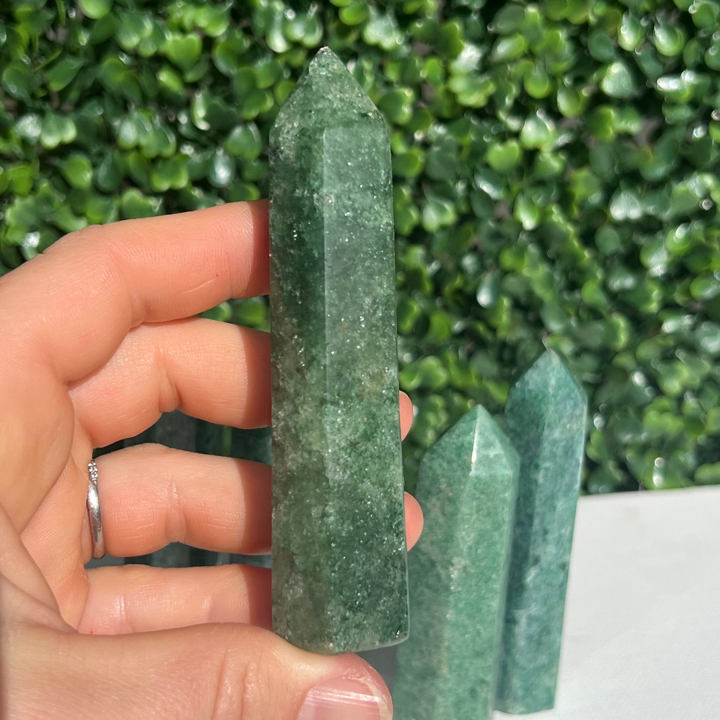 Tanzurine Quartz Crystal Point’s