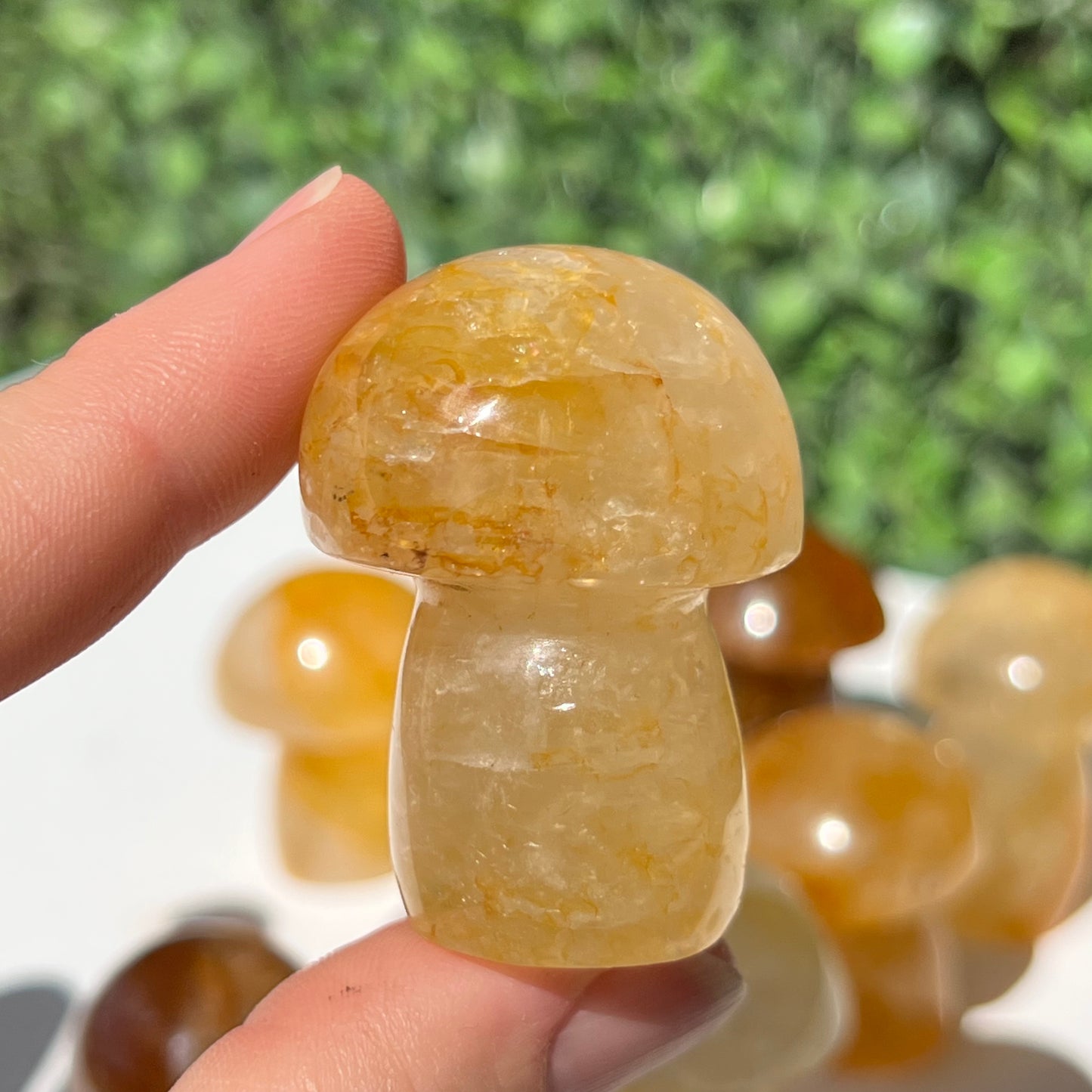 Golden Healer Quartz Small Mushroom’s