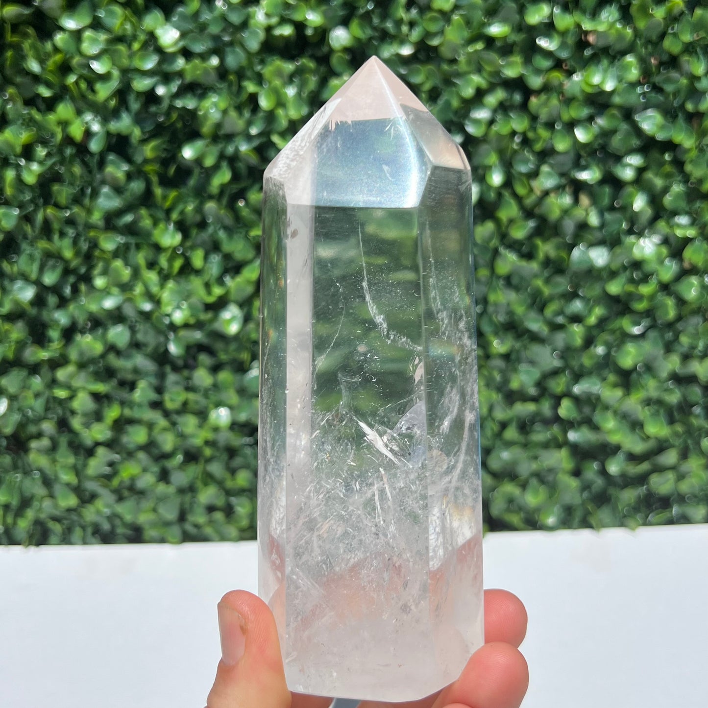 Clear Quartz Tower