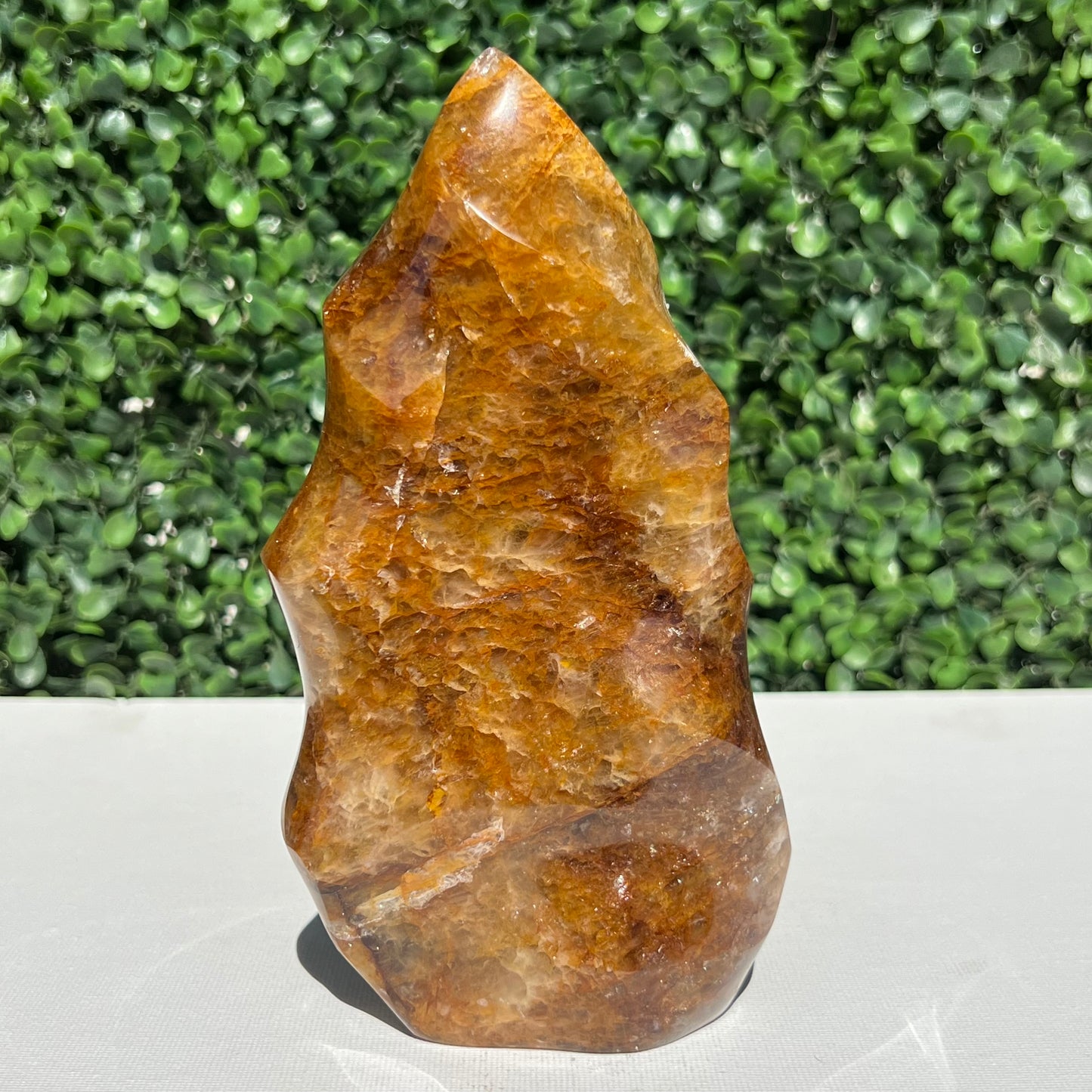 Golden Healer Quartz Flame