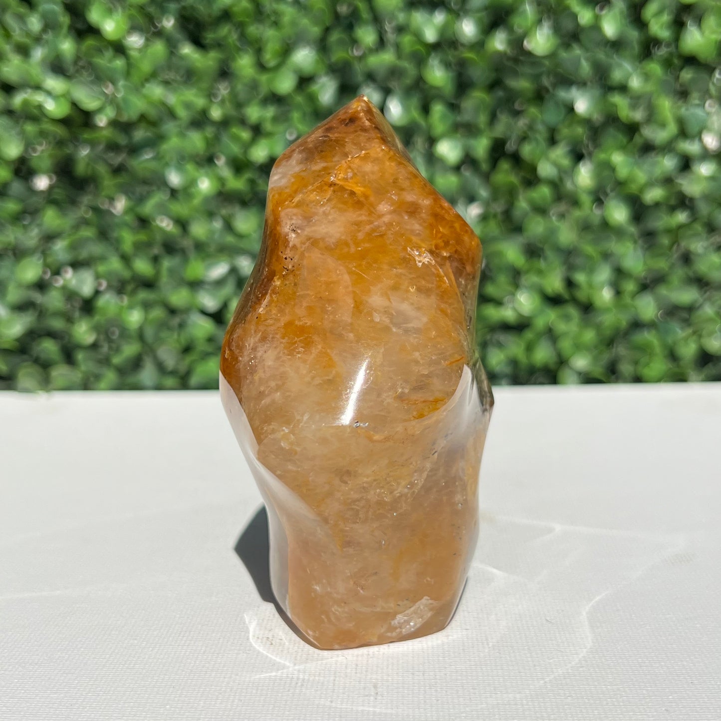 Golden Healer Quartz Flame