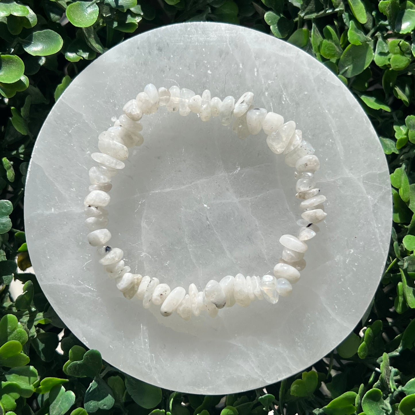 Rainbow Moonstone Chip Bracelet’s