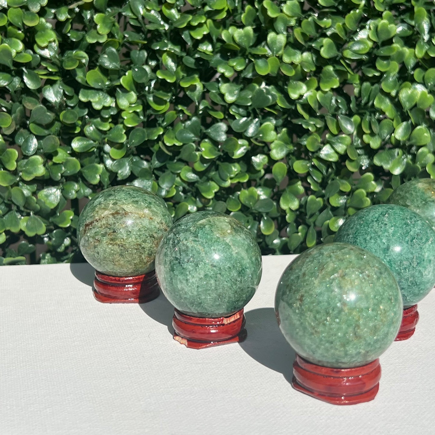 Tanzurine Quartz Crystal Sphere’s