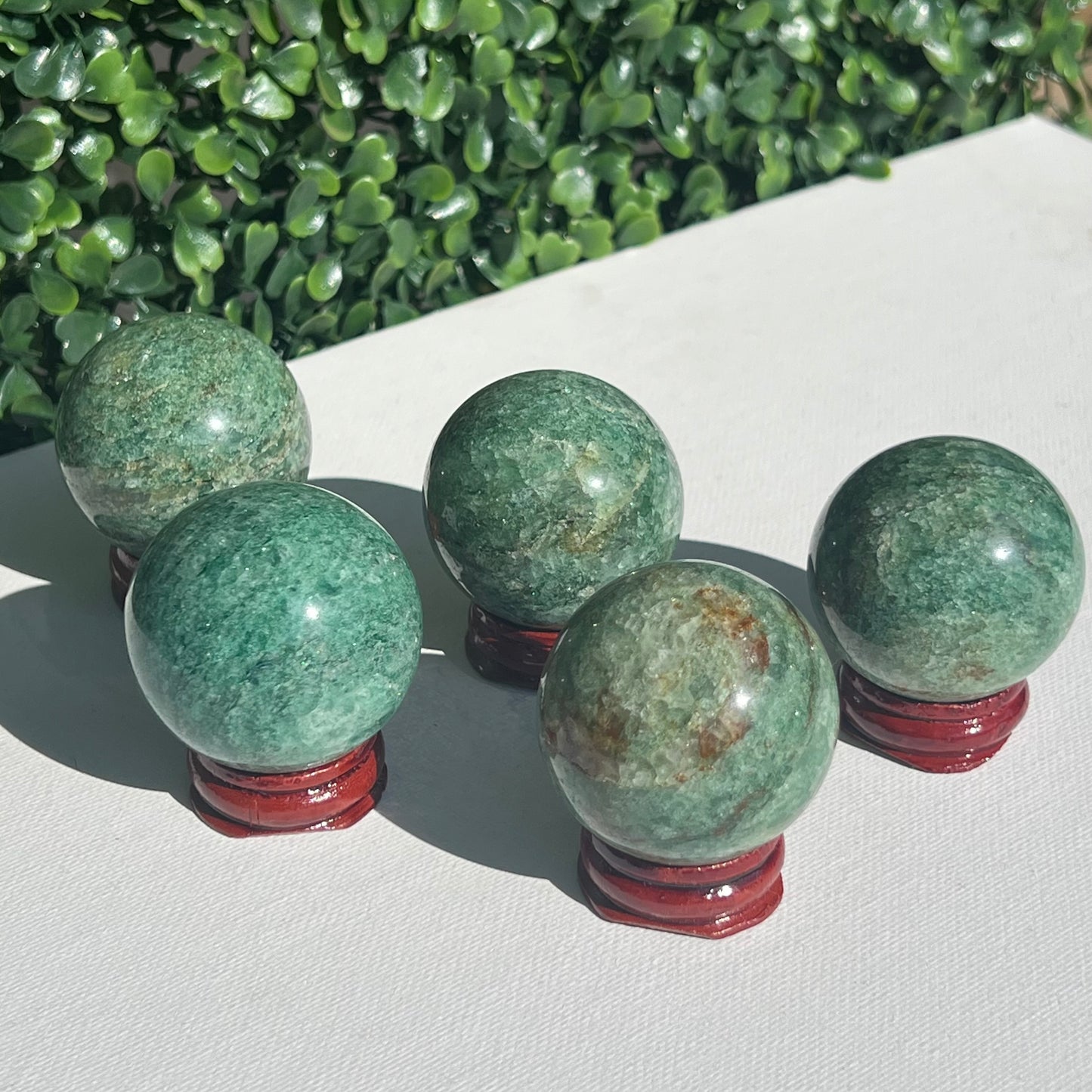 Tanzurine Quartz Crystal Sphere’s