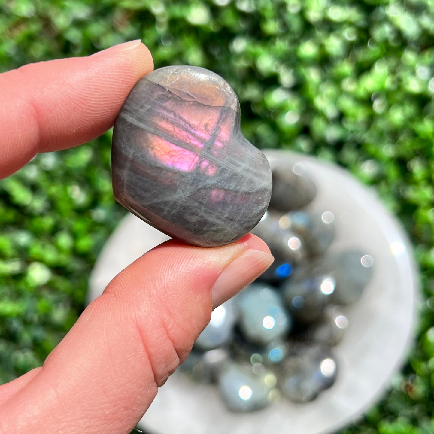 Labradorite Heart’s Small