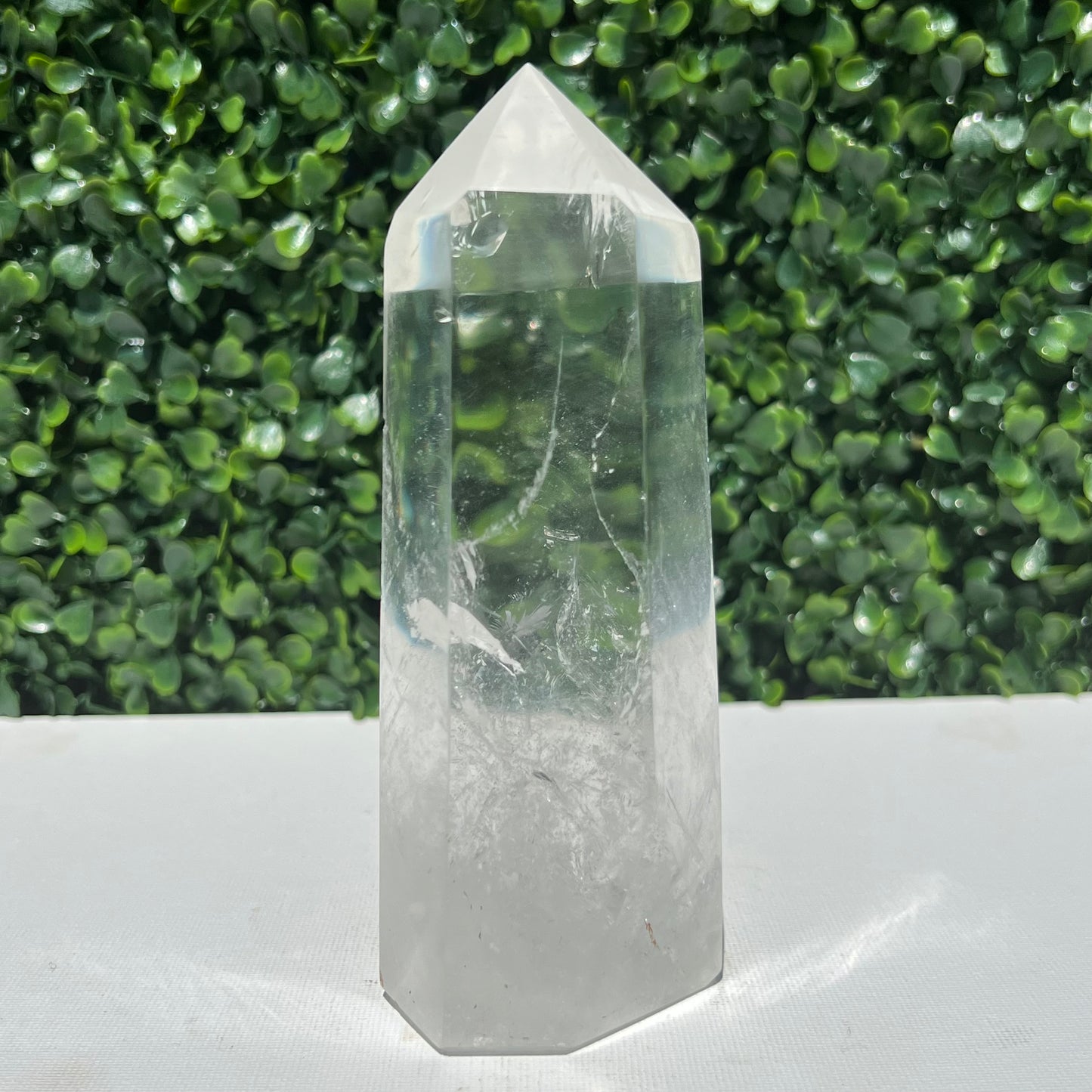 Clear Quartz Tower