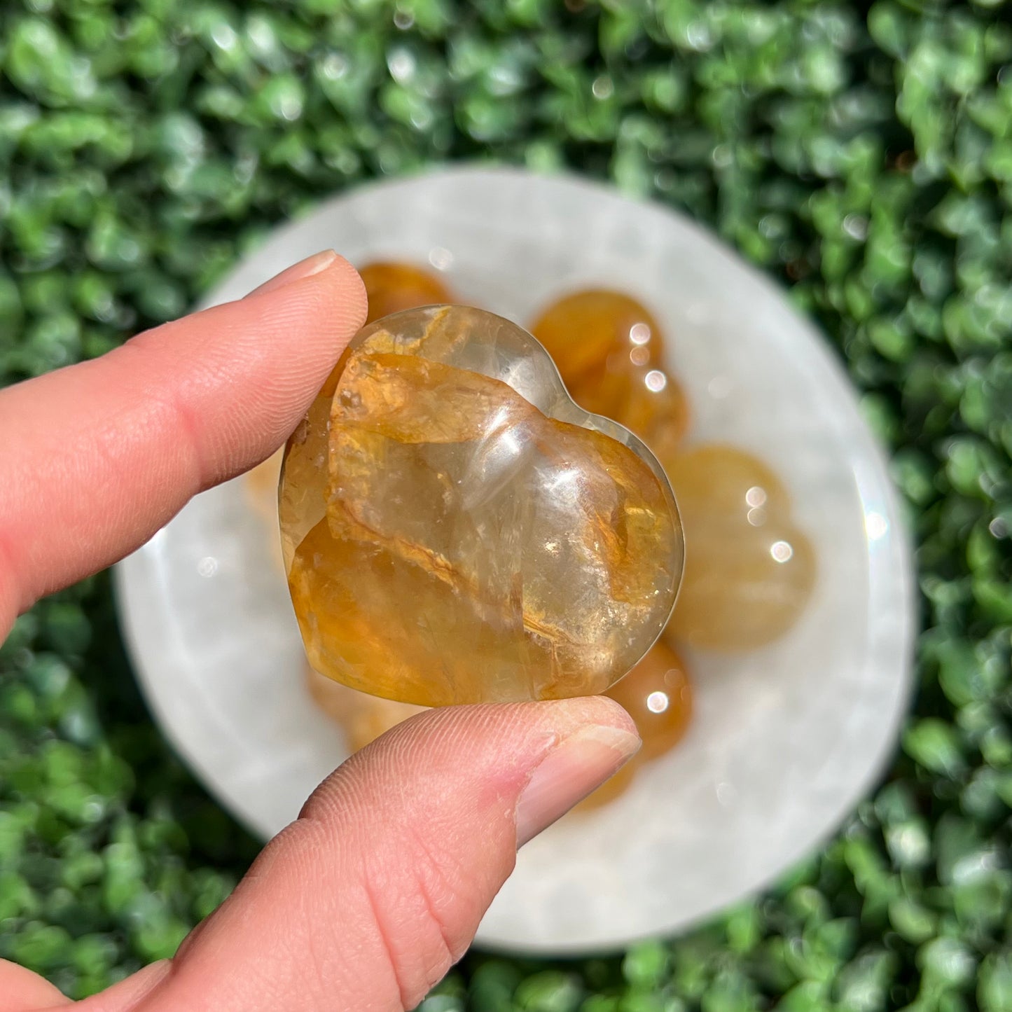 Golden Healer Quartz Heart’s