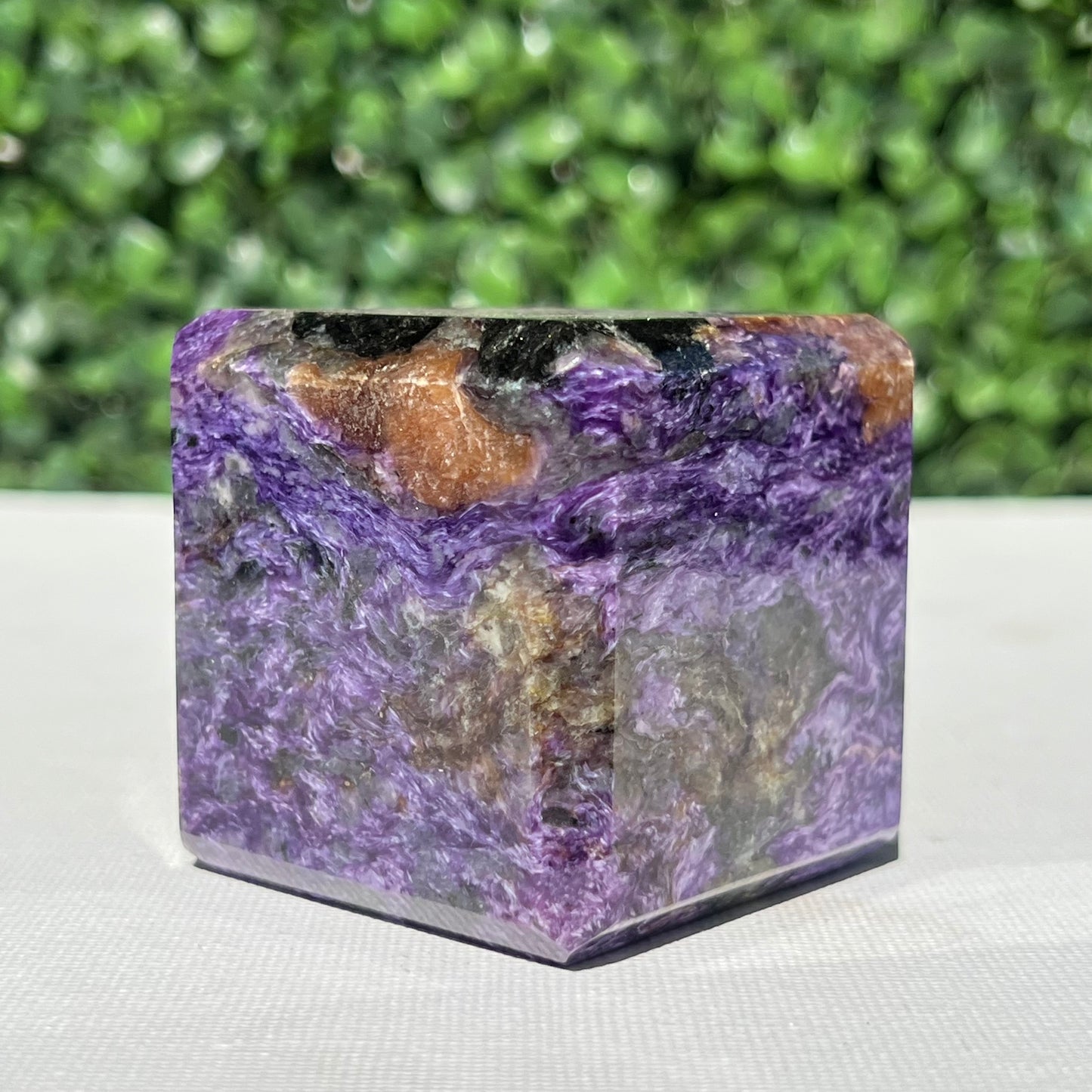Charoite Cube