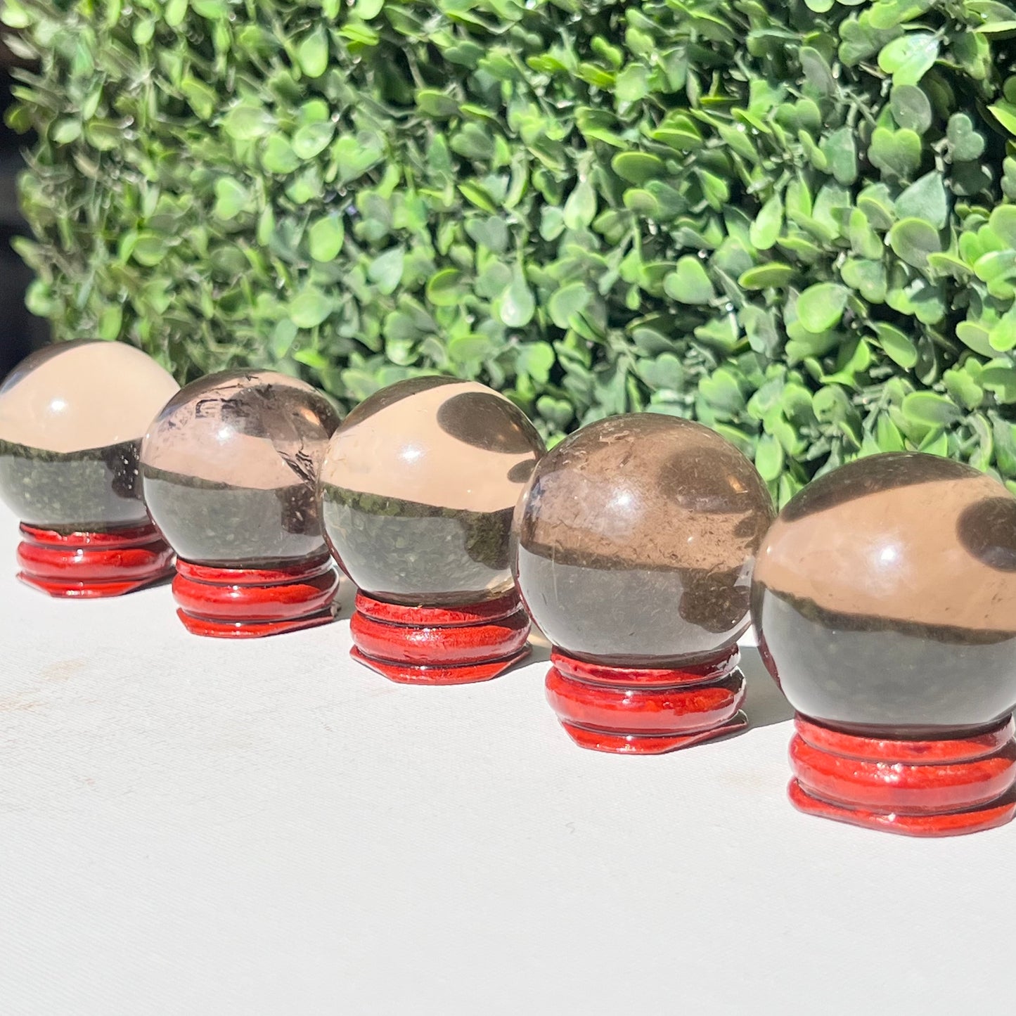 Smokey Quartz Sphere’s