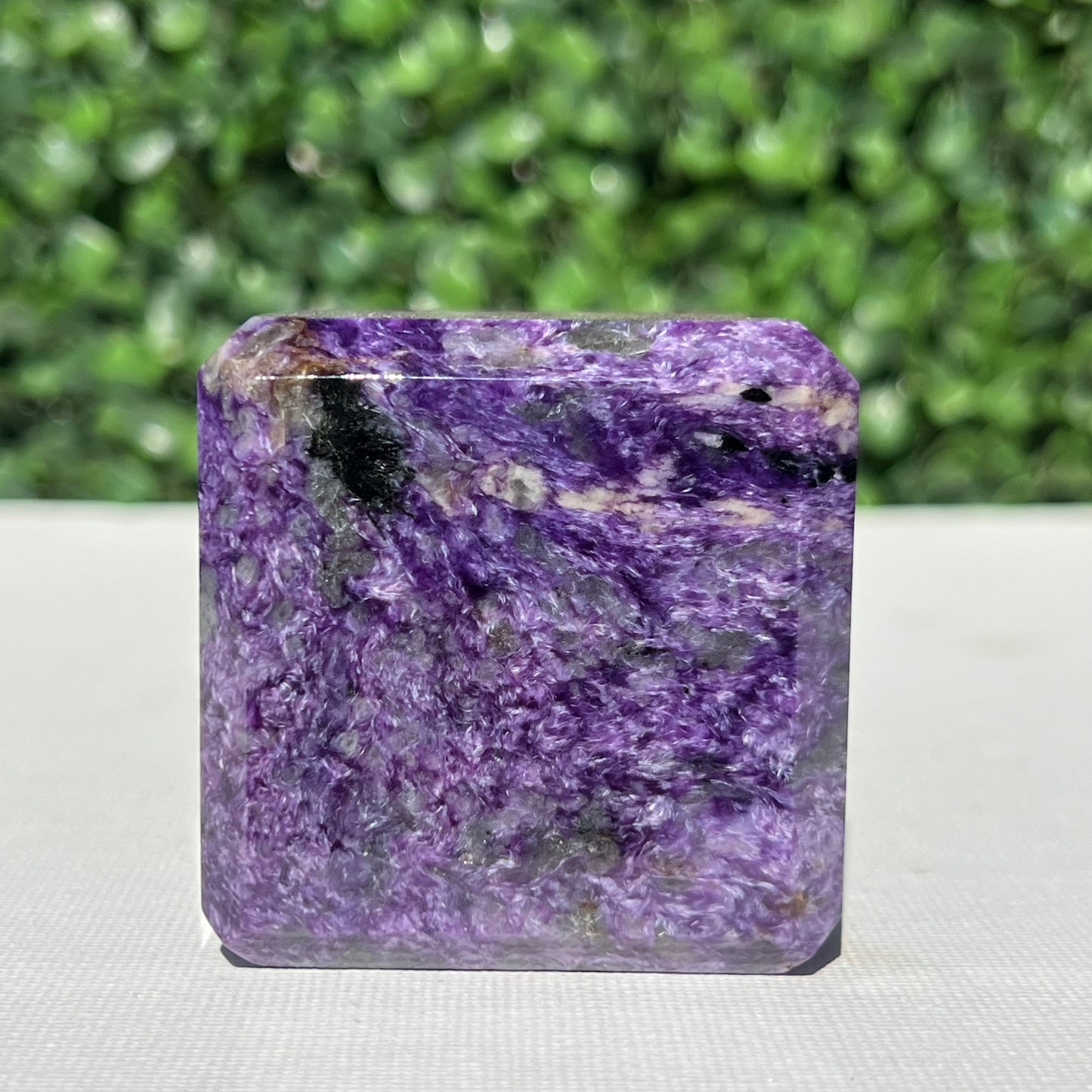 Charoite Cube