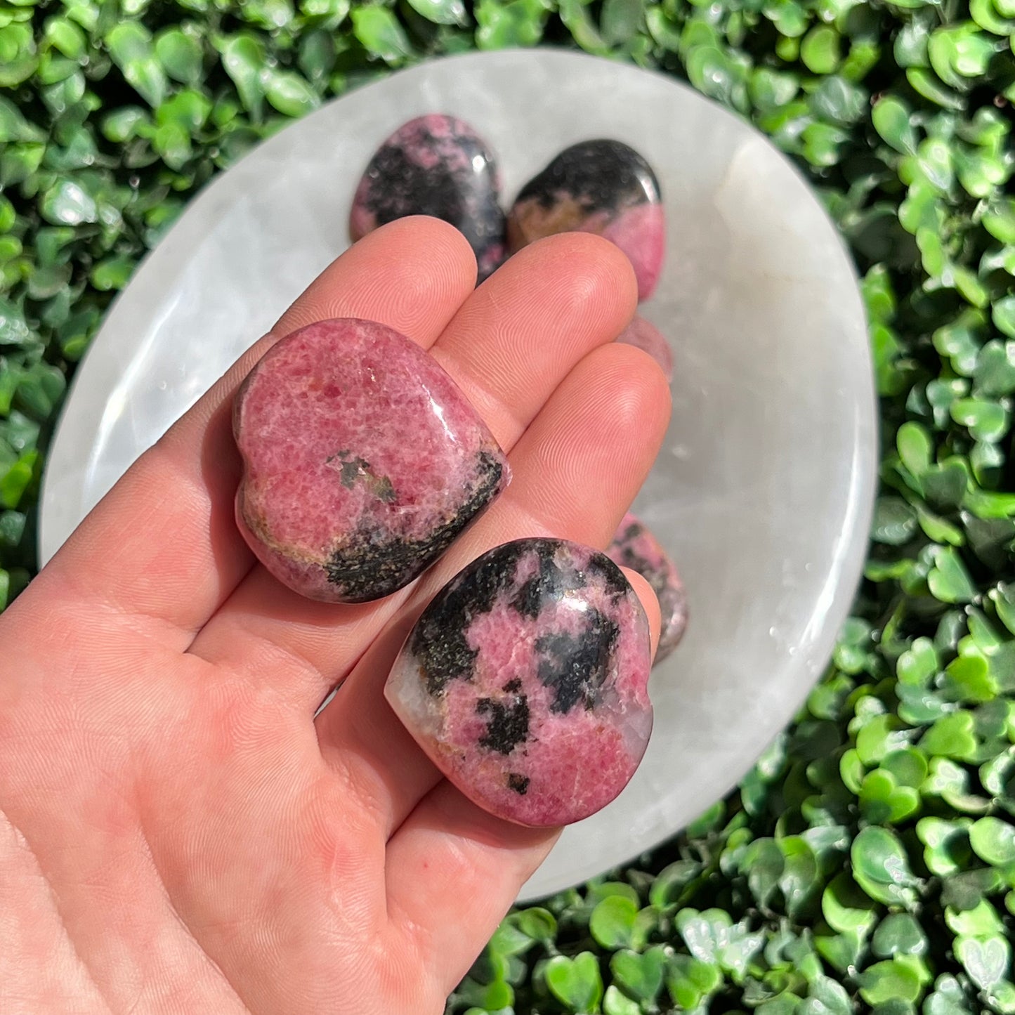 Rhodonite Heart’s Small
