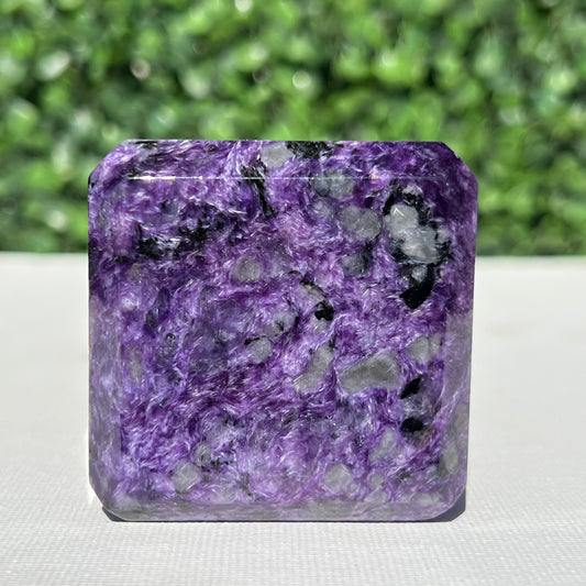 Charoite Cube