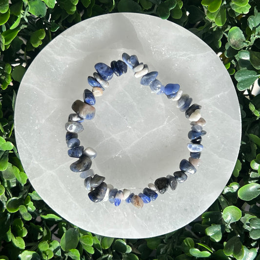 Sodalite Chip Bracelet’s