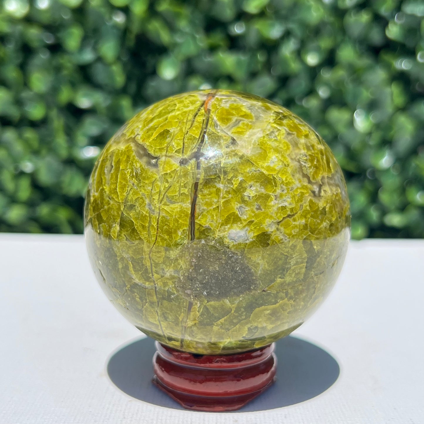 Kiwi Opal Sphere